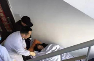 清涧县病人院后返乡